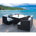 Ay-S2025-2 Costco Outdoor Rattan Furniture Sectional Dining Set